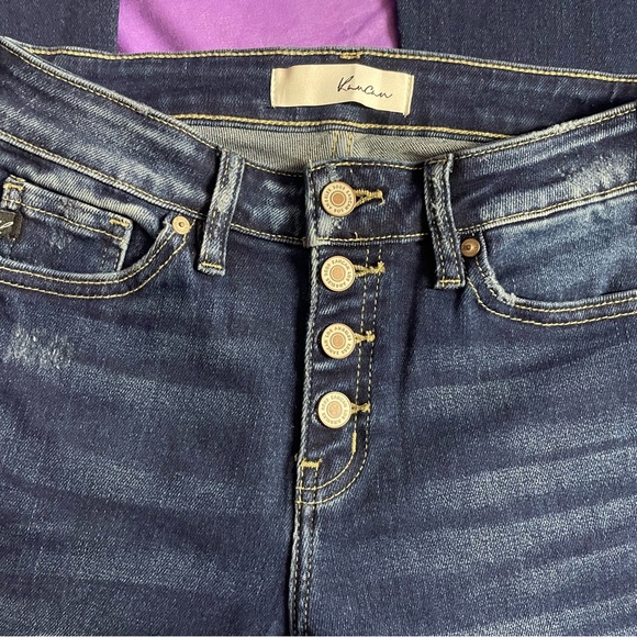 Kancan Super High Rise Flare Jeans - Picture 3 of 10